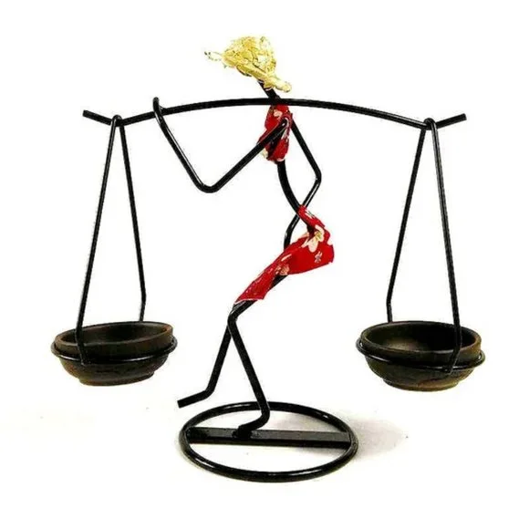 COPY - African Candle Holder | Metal Candlestick | Tribal Figurines | Art | Uji… - Picture 5 of 11